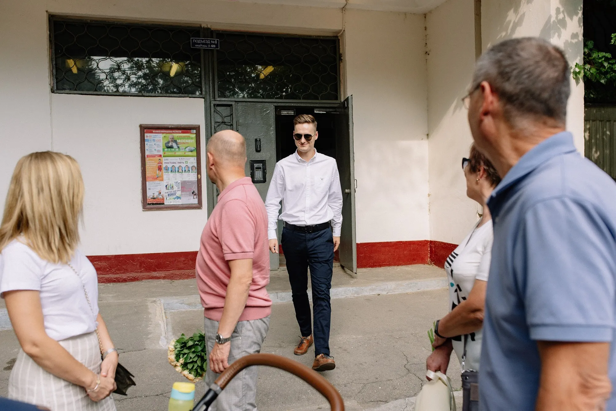 Работа фотографа в стиле Семейные съёмки — Выписка Фаи из роддома, г. Москва.