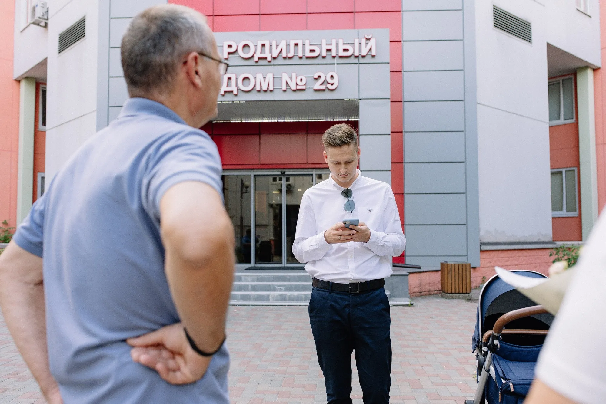 Работа фотографа в стиле Семейные съёмки — Выписка Фаи из роддома, г. Москва.