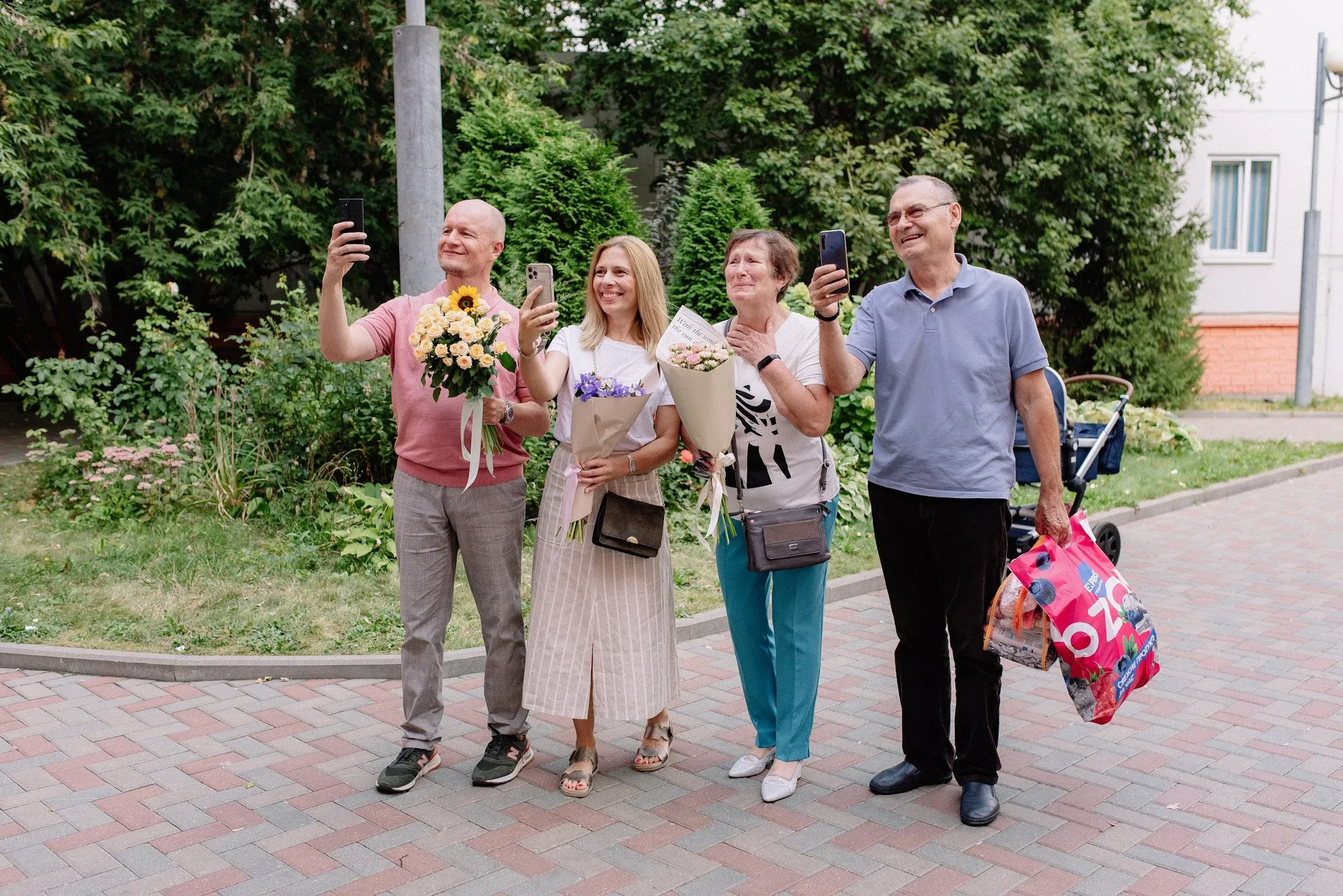 Работа фотографа в стиле Семейные съёмки — Выписка Фаи из роддома, г. Москва.