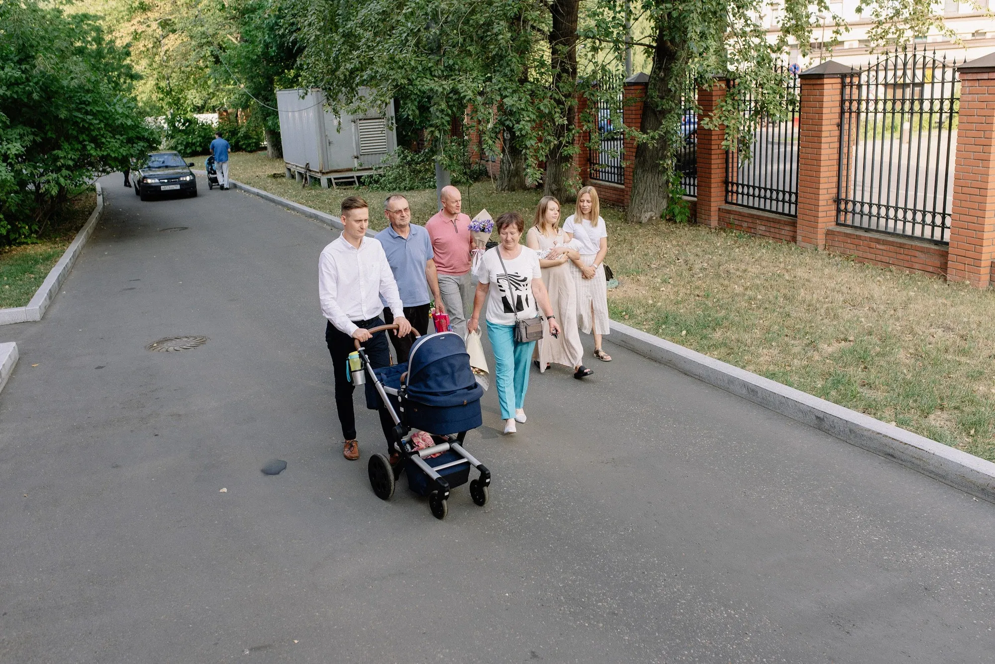 Выписка Фаи из роддома: живой репортаж в категории Семейные съёмки, Москва.