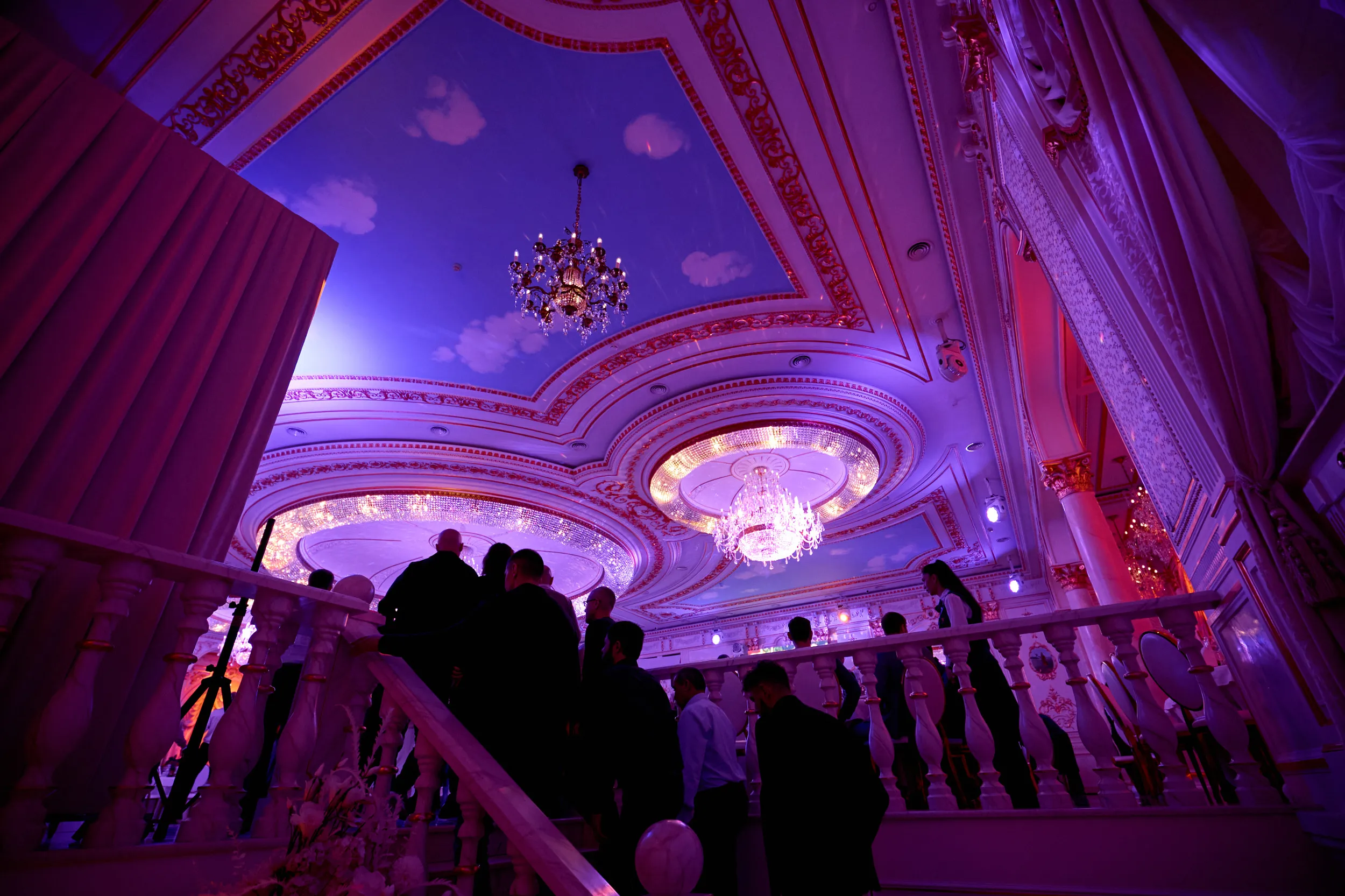 Новогодний корпоратив компании Акцент — Ресторан Соколиная охота, метро Сокольники — фото 33