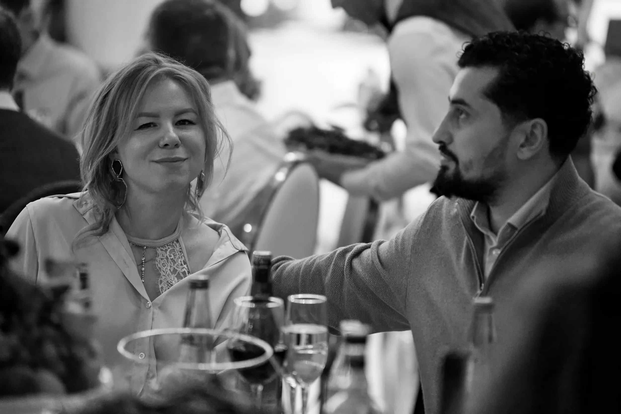 Новогодний корпоратив компании Акцент — Ресторан Соколиная охота, метро Сокольники — фото 30