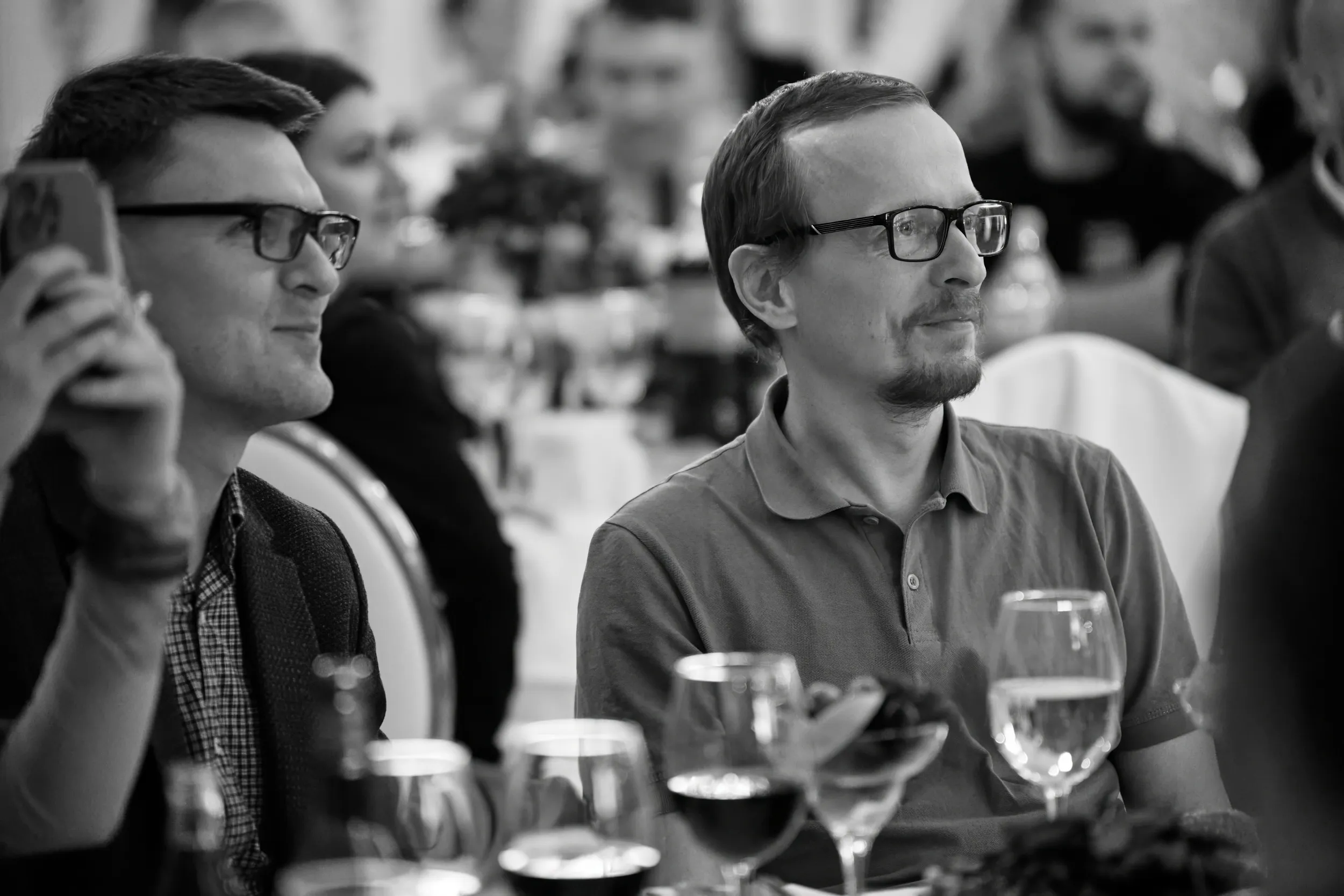 Новогодний корпоратив компании Акцент — Ресторан Соколиная охота, метро Сокольники — фото 27