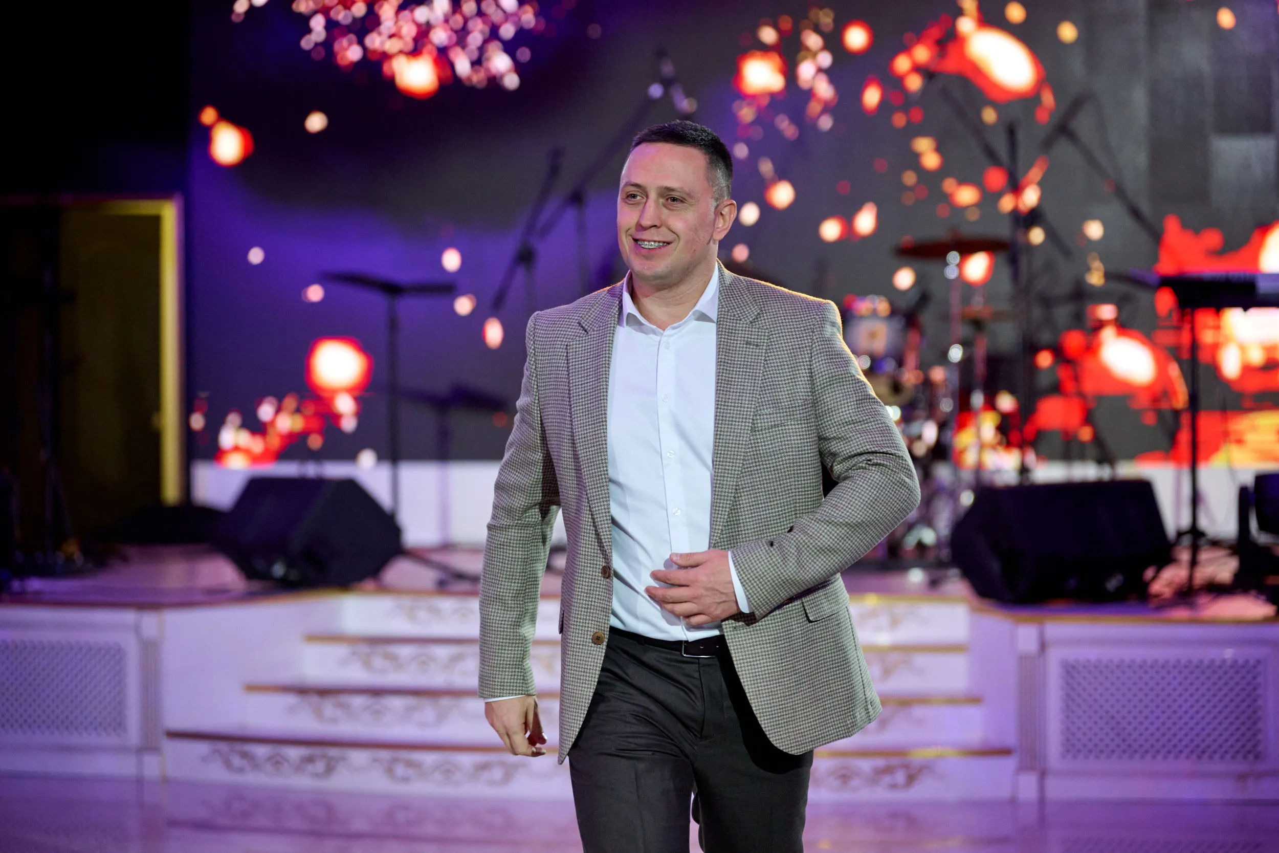 Новогодний корпоратив компании Акцент — Ресторан Соколиная охота, метро Сокольники — фото 22