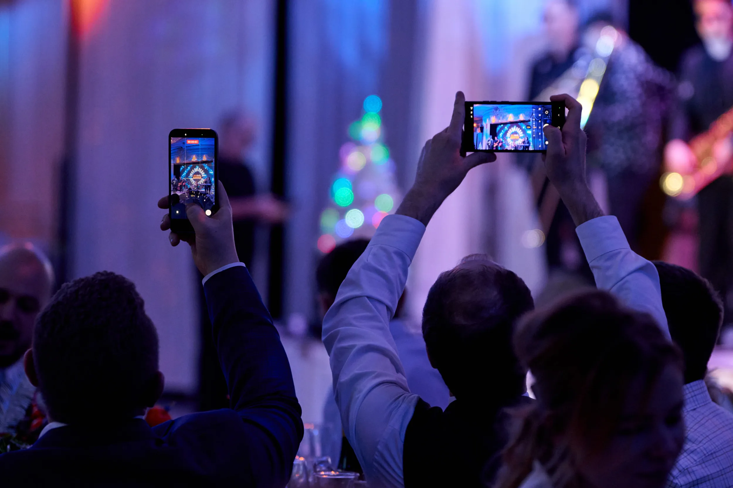 Новогодний корпоратив компании Акцент — Ресторан Соколиная охота, метро Сокольники — фото 16