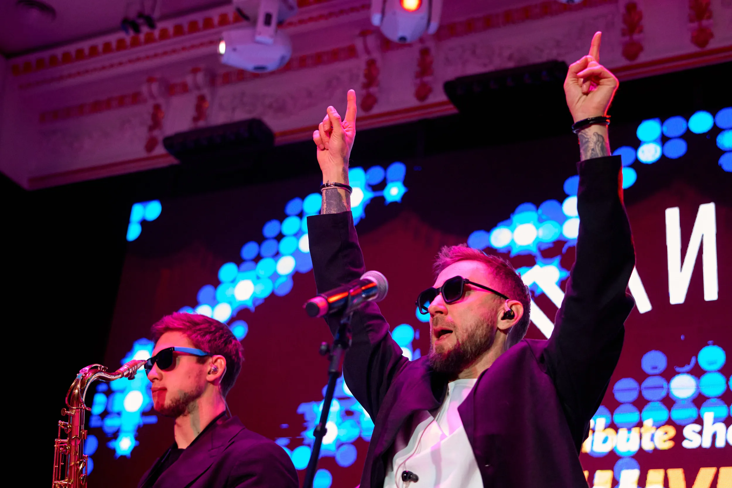 Новогодний корпоратив компании Акцент — Ресторан Соколиная охота, метро Сокольники — фото 13