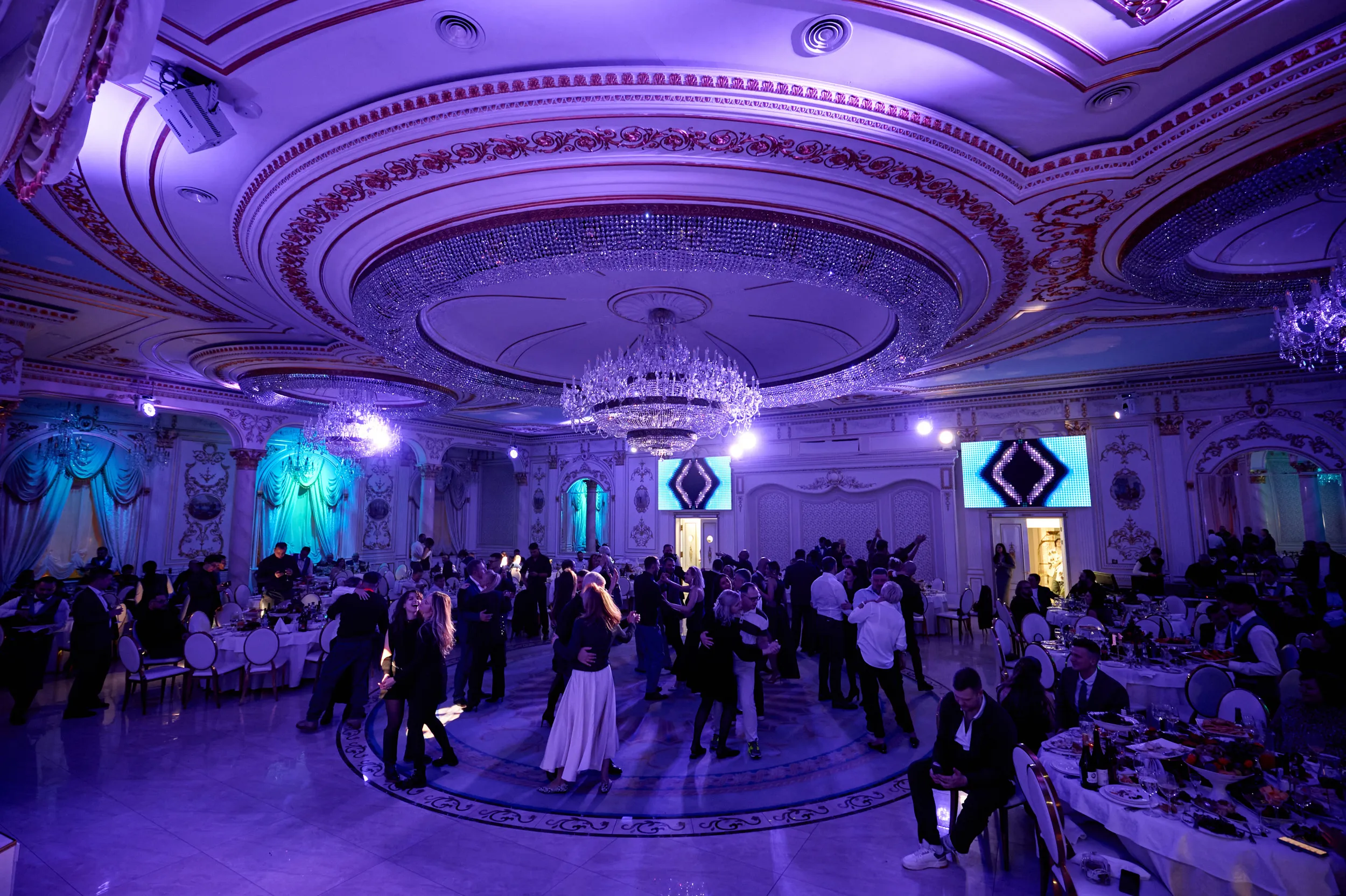 Новогодний корпоратив компании Акцент — Ресторан Соколиная охота, метро Сокольники — фото 2