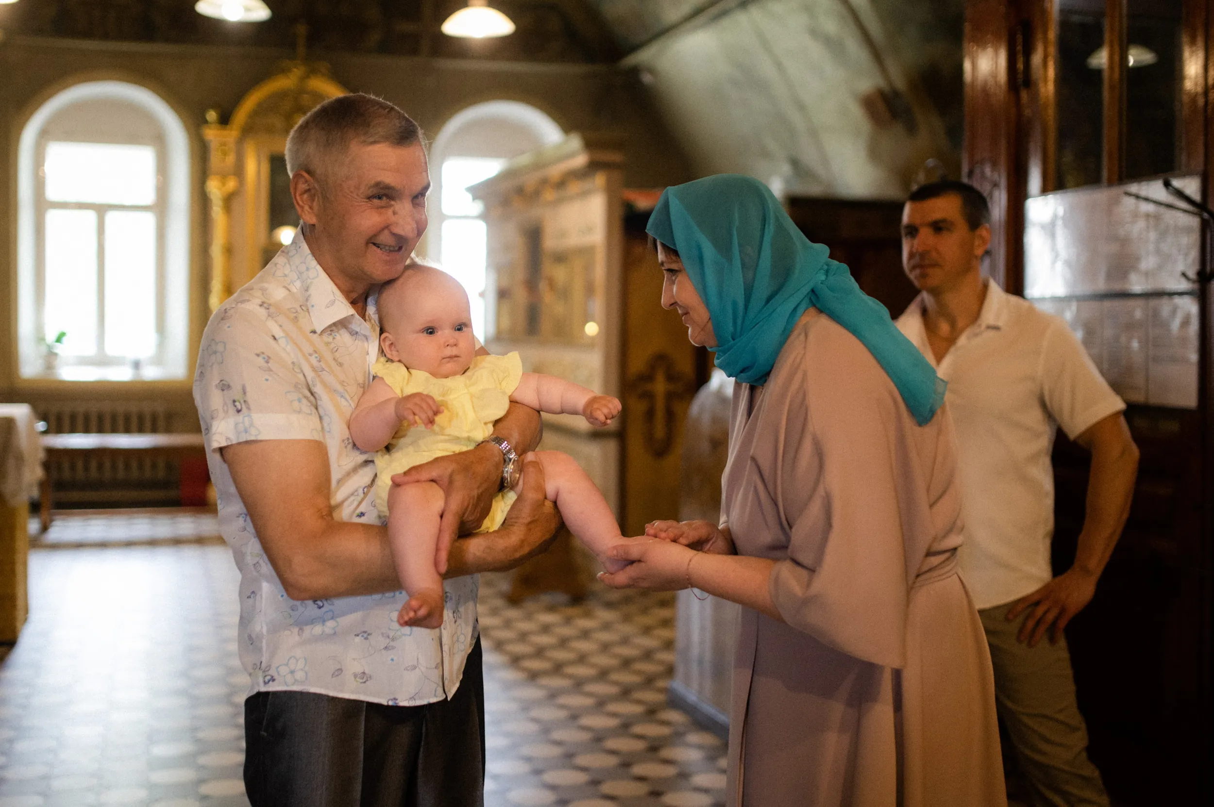 Таинство крещения Стефании — Церковь Рождества Пресвятой Богородицы в Образцово — фото 60