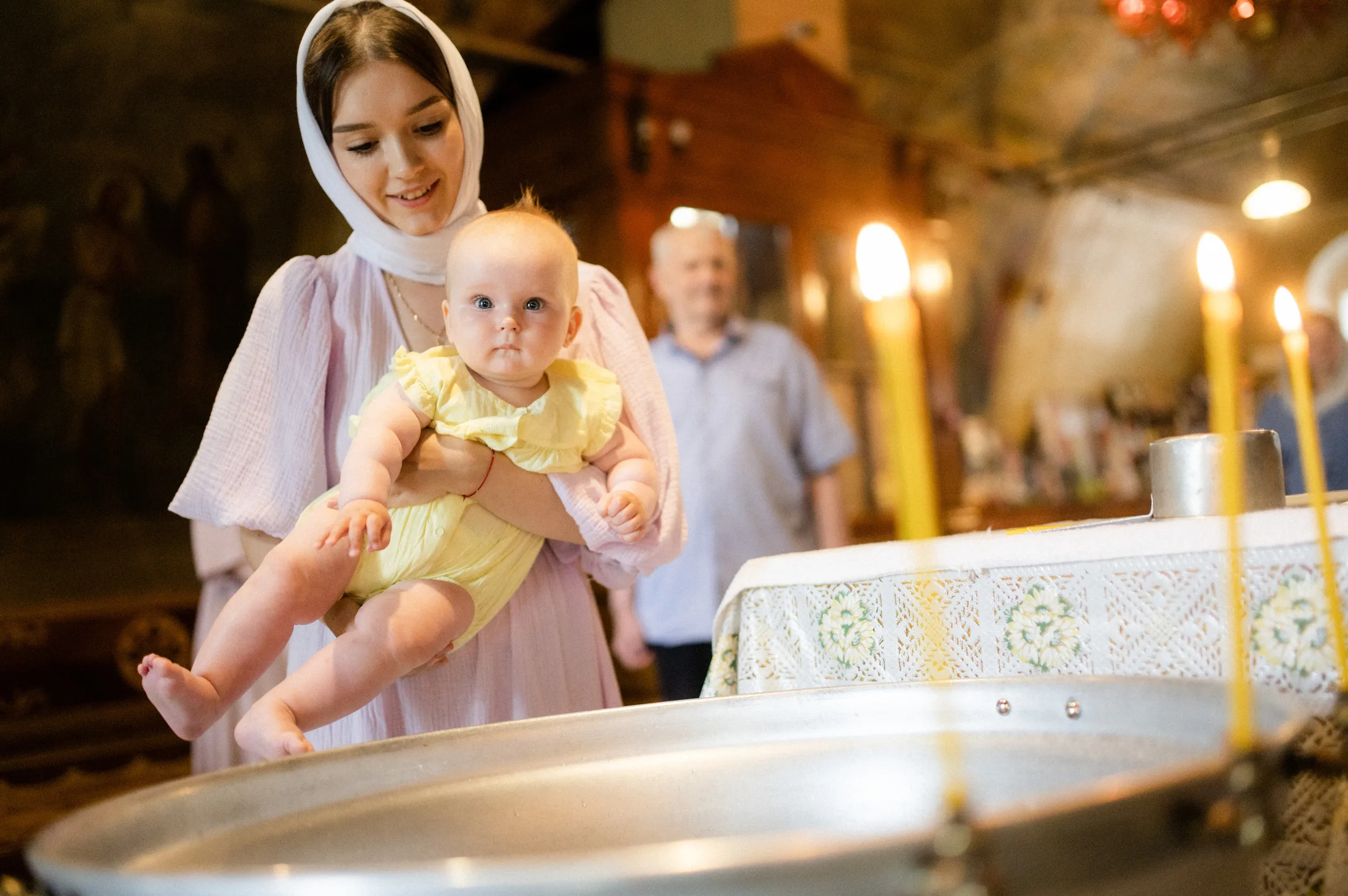 Таинство крещения Стефании — Церковь Рождества Пресвятой Богородицы в Образцово — фото 59