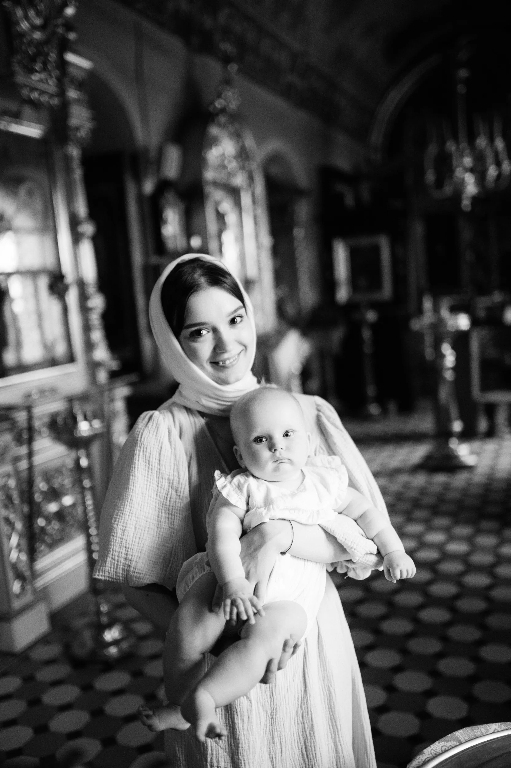 Таинство крещения Стефании — Церковь Рождества Пресвятой Богородицы в Образцово — фото 58