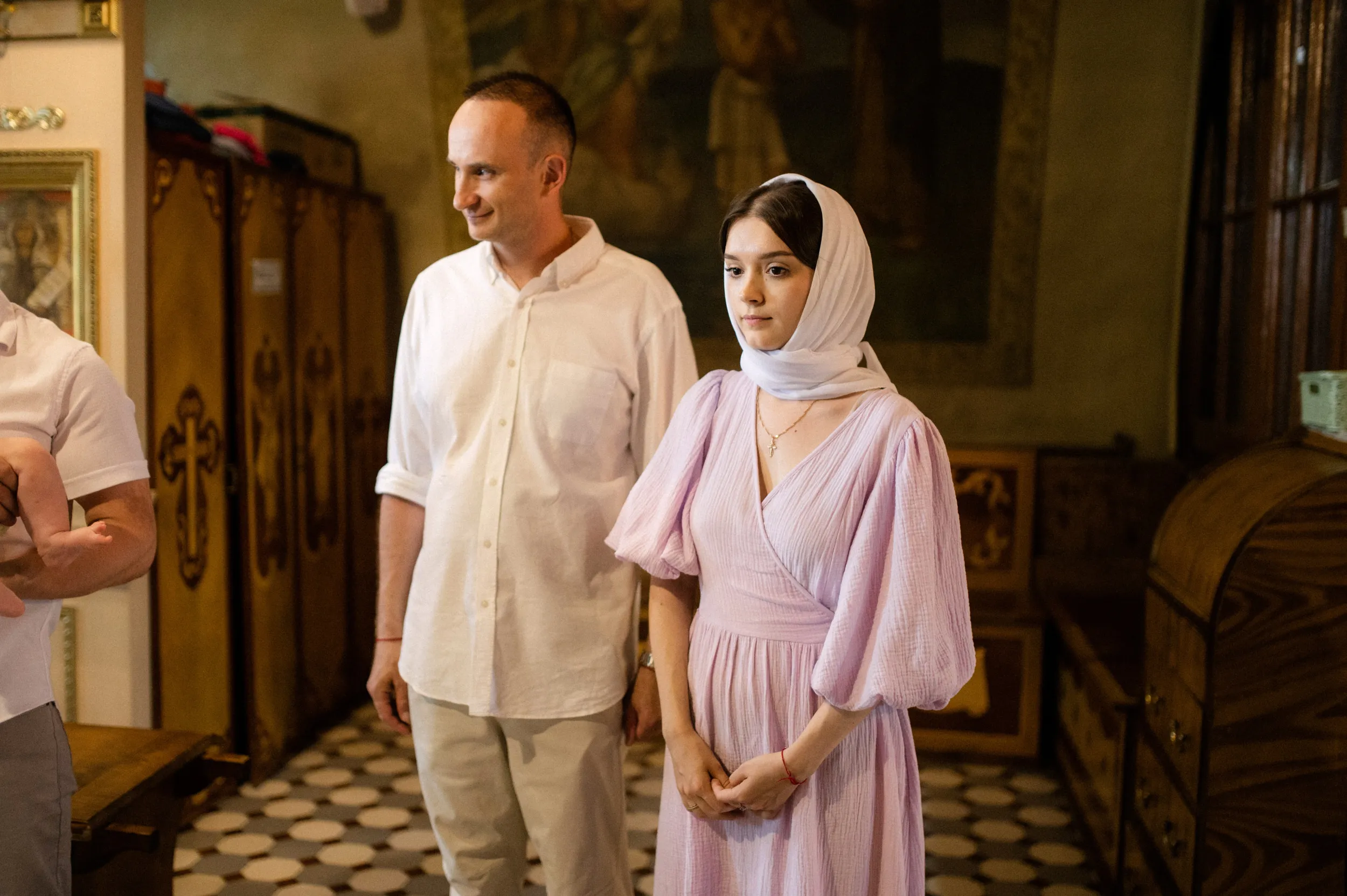 Таинство крещения Стефании — Церковь Рождества Пресвятой Богородицы в Образцово — фото 56