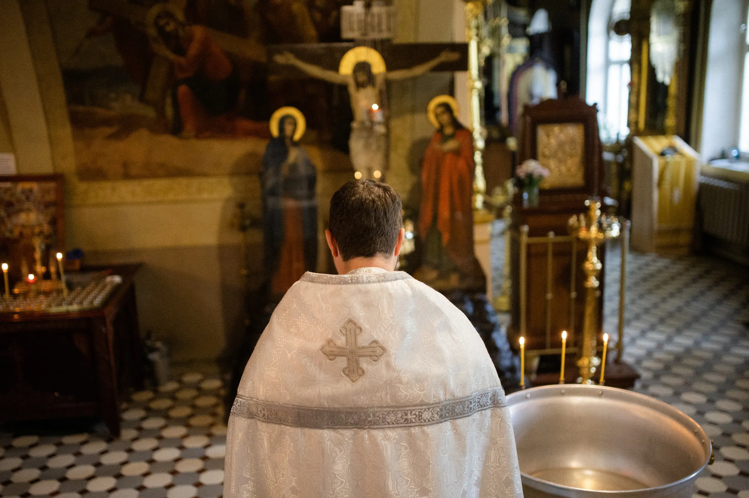 Таинство крещения Стефании — Церковь Рождества Пресвятой Богородицы в Образцово — фото 54