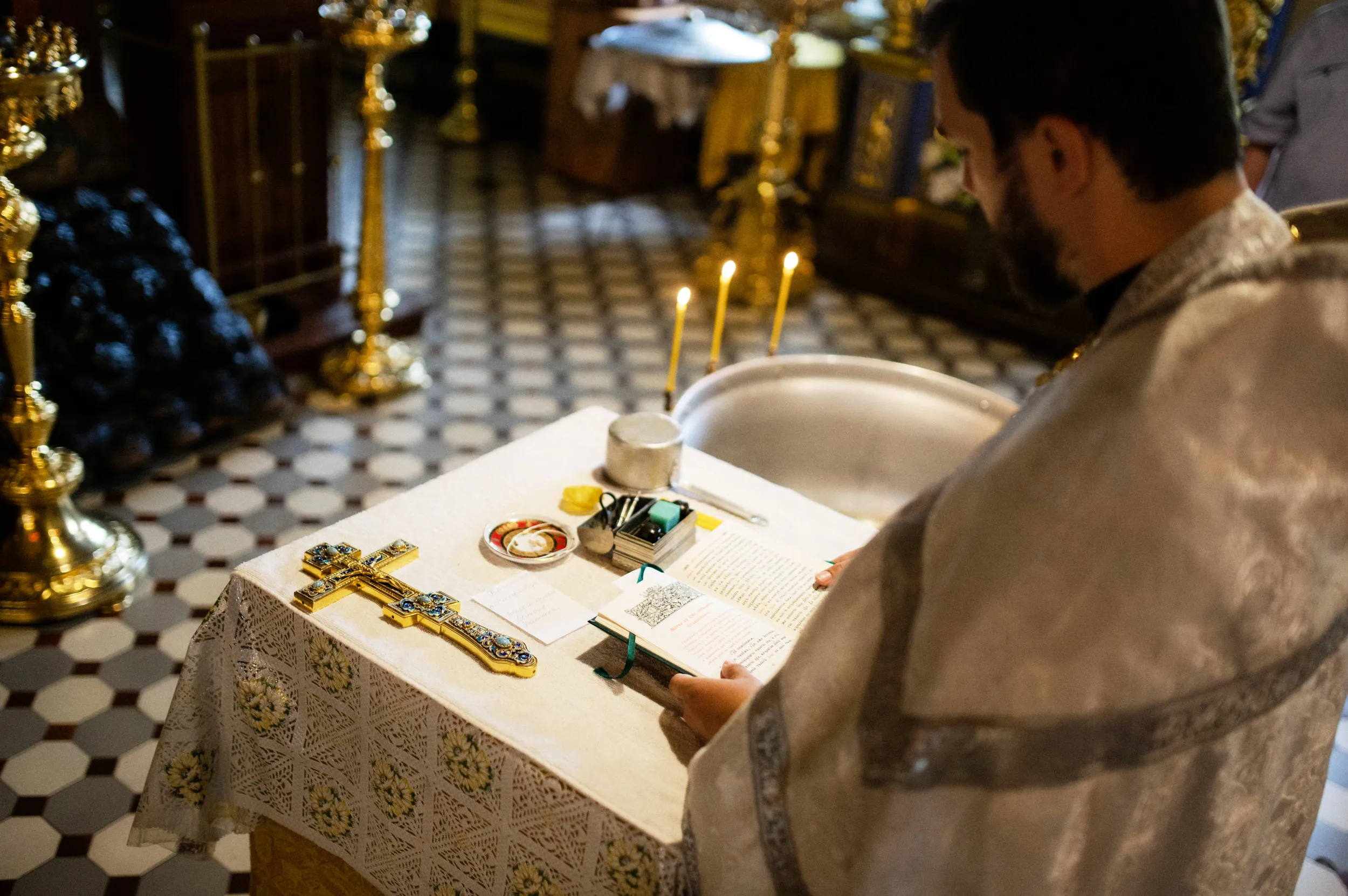 Таинство крещения Стефании — Церковь Рождества Пресвятой Богородицы в Образцово — фото 51
