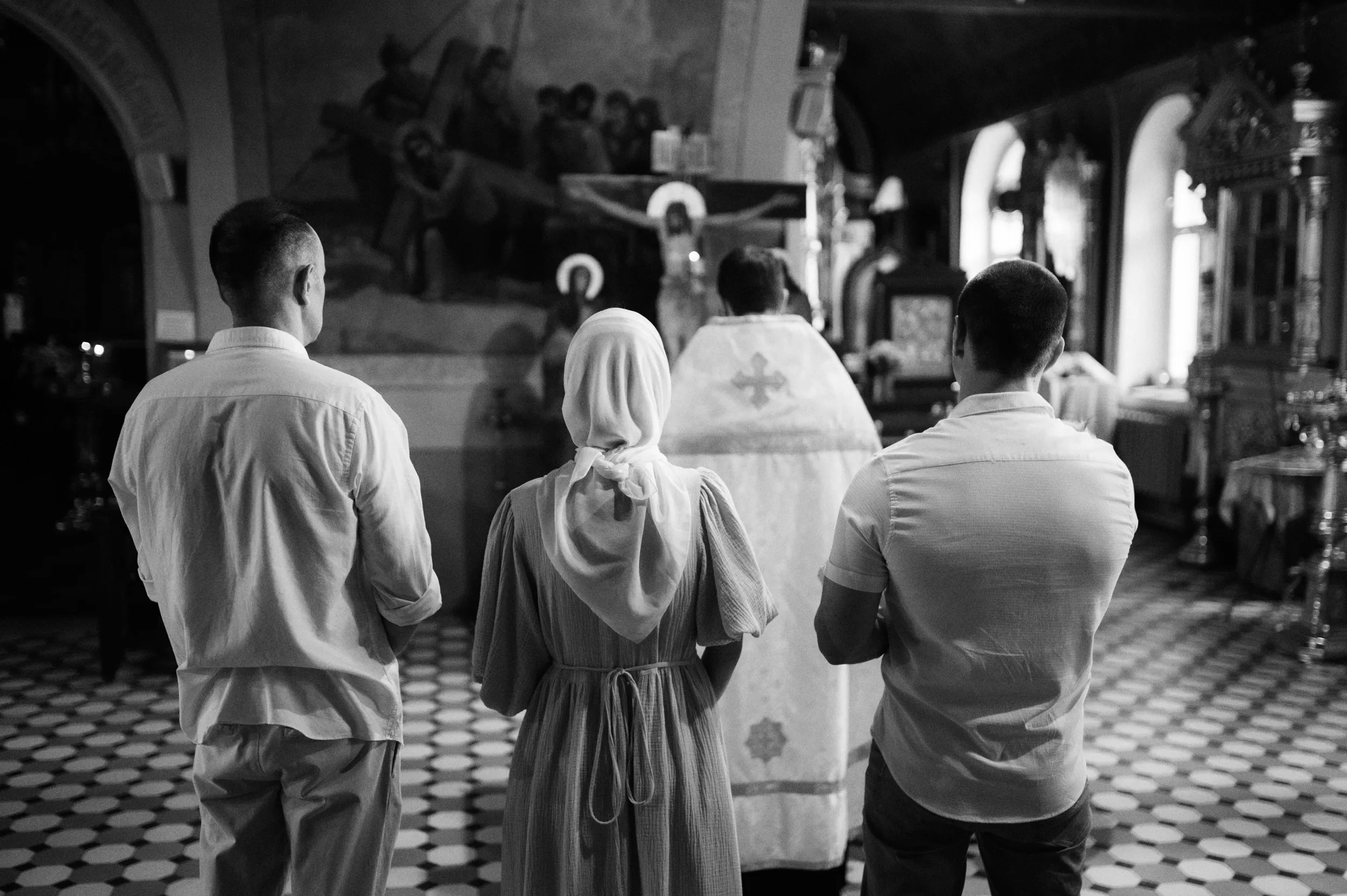 Таинство крещения Стефании — Церковь Рождества Пресвятой Богородицы в Образцово — фото 49