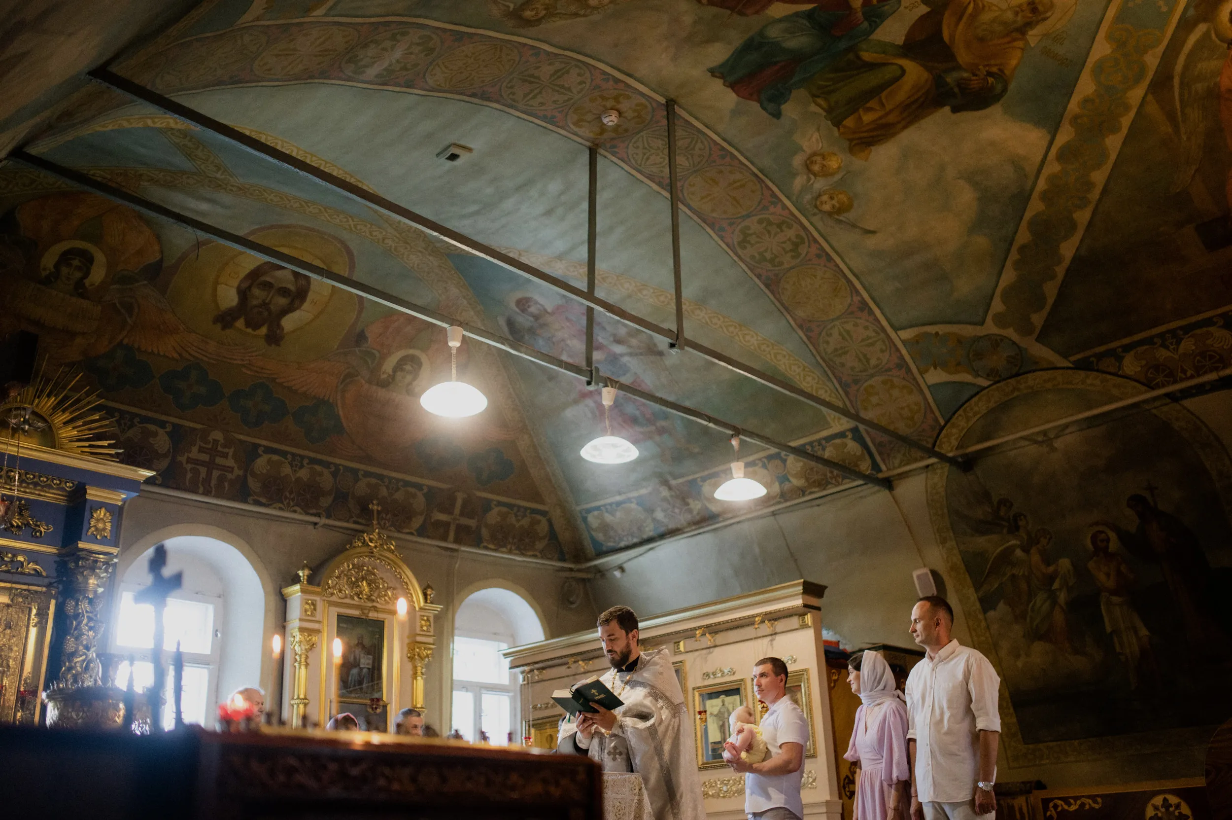 Таинство крещения Стефании — Церковь Рождества Пресвятой Богородицы в Образцово — фото 45