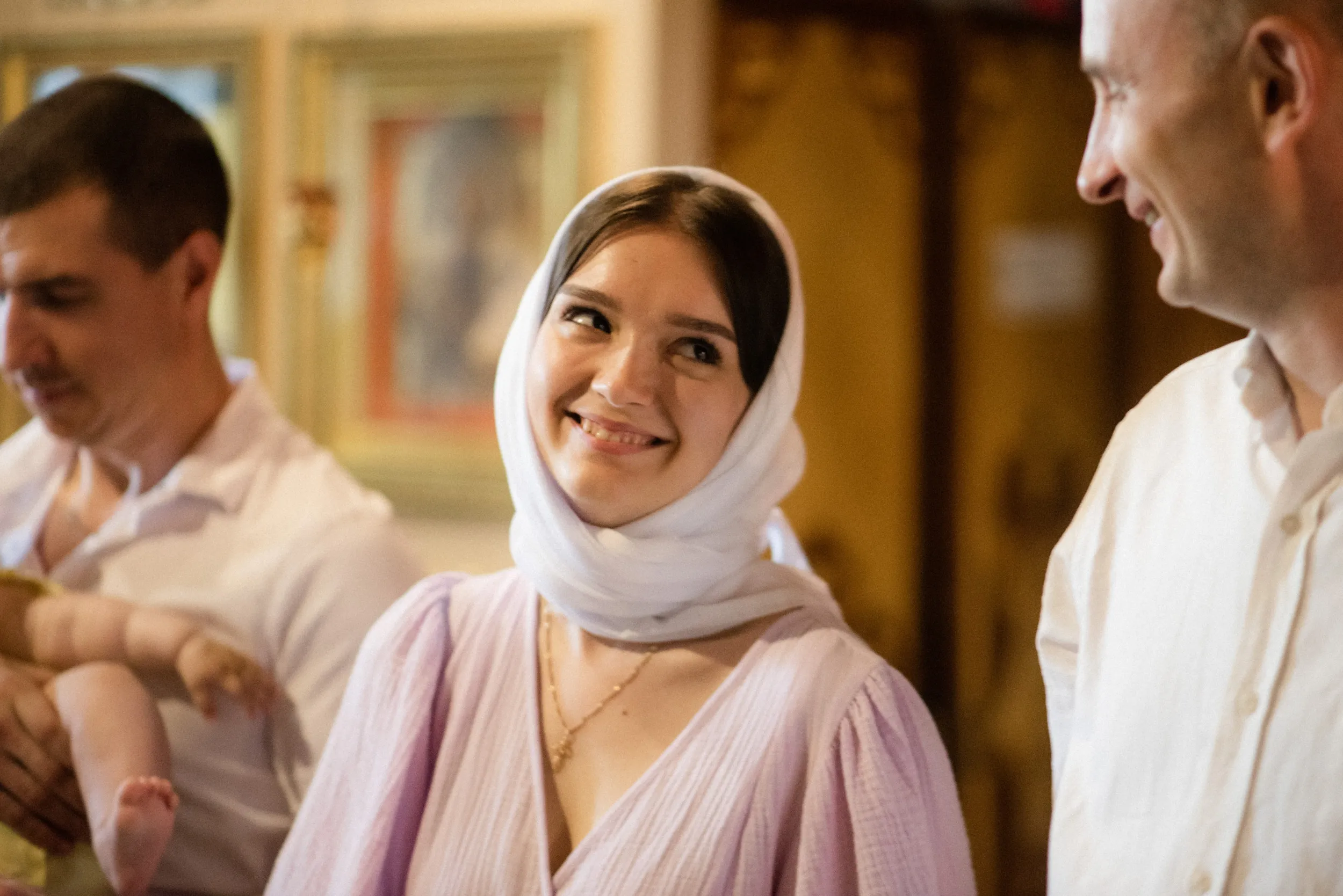 Таинство крещения Стефании — Церковь Рождества Пресвятой Богородицы в Образцово — фото 42