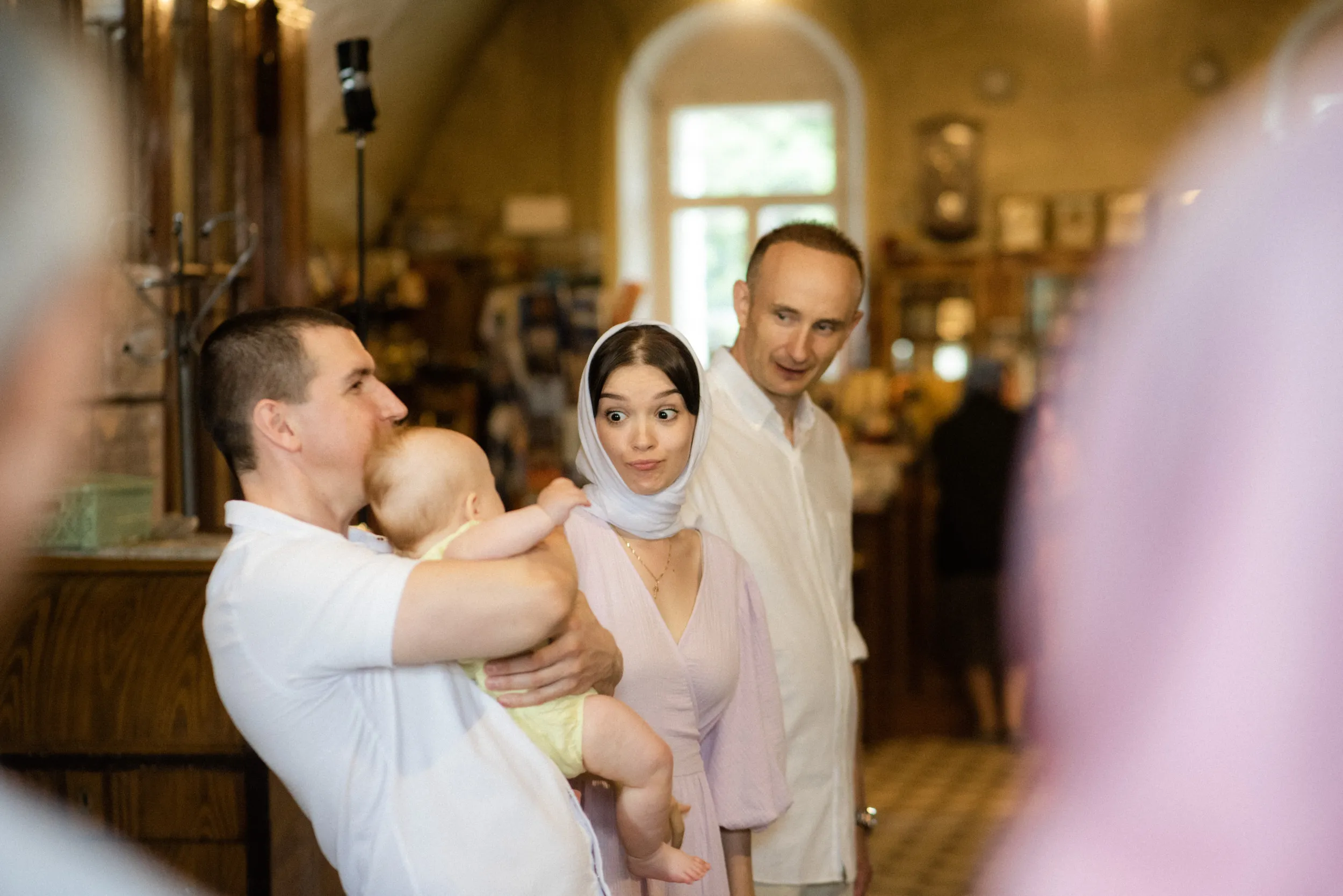 Таинство крещения Стефании — Церковь Рождества Пресвятой Богородицы в Образцово — фото 40