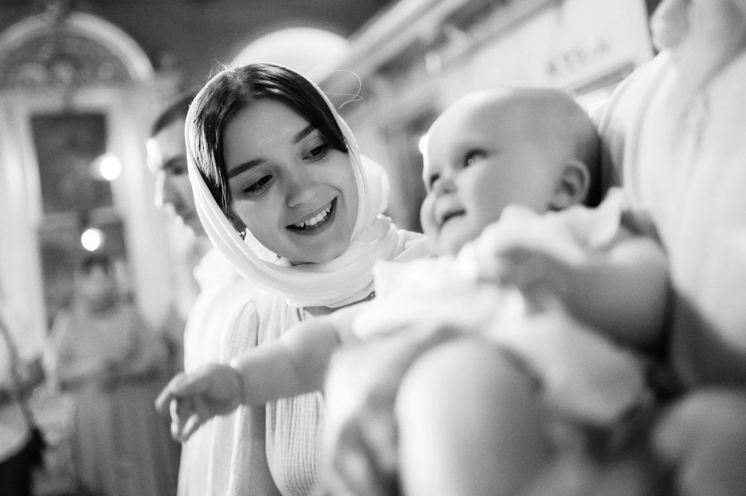 Таинство крещения Стефании — Церковь Рождества Пресвятой Богородицы в Образцово — фото 34