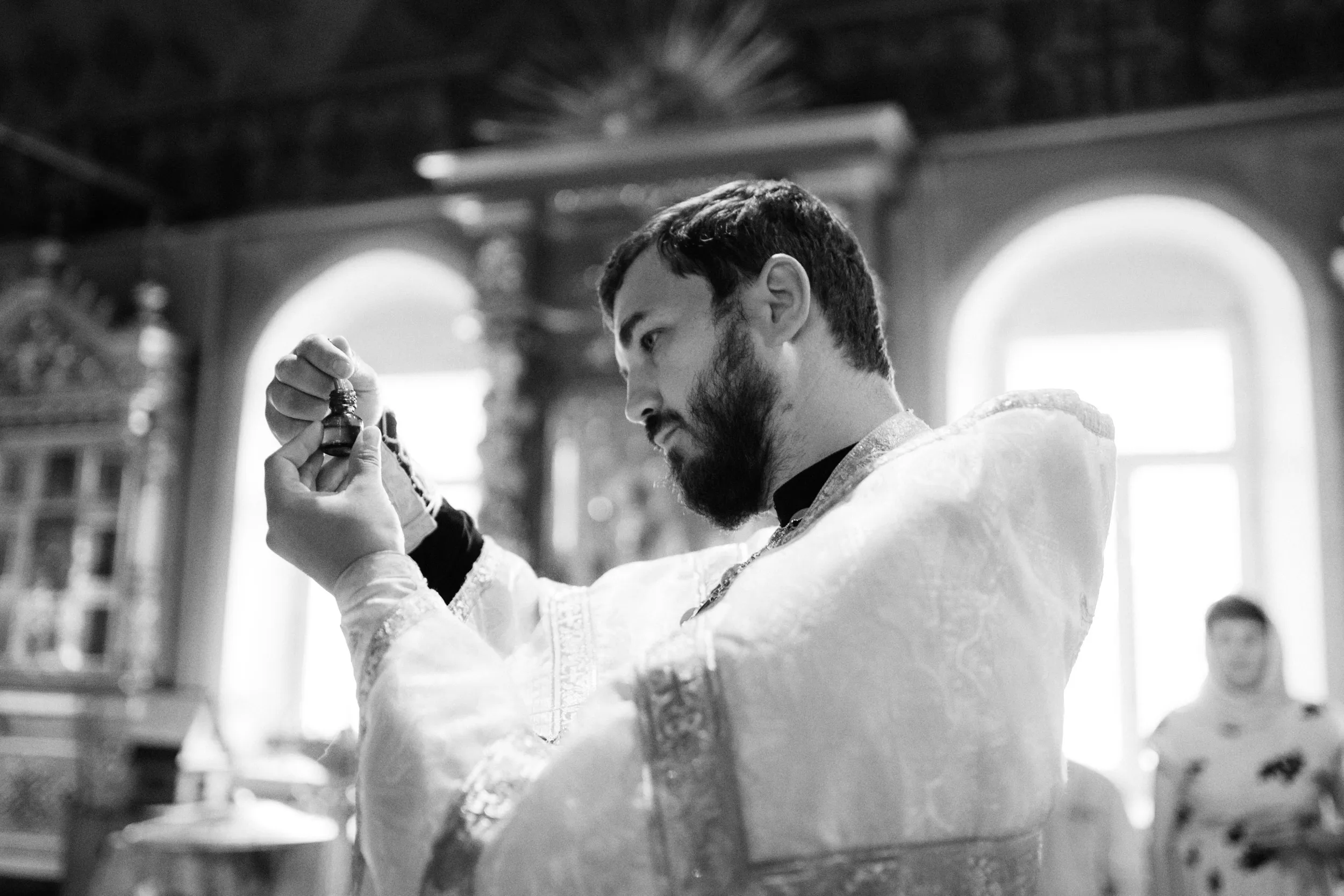 Таинство крещения Стефании — Церковь Рождества Пресвятой Богородицы в Образцово — фото 32