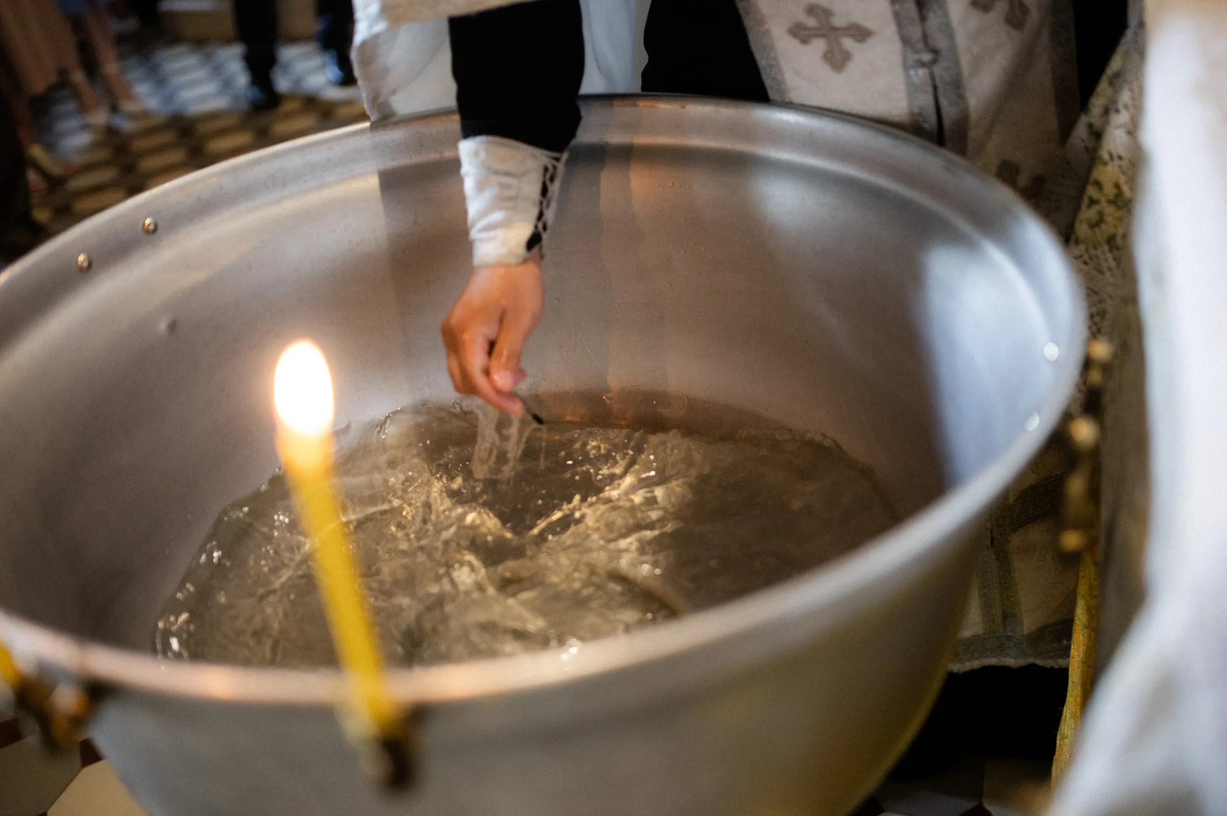 Таинство крещения Стефании — Церковь Рождества Пресвятой Богородицы в Образцово — фото 31