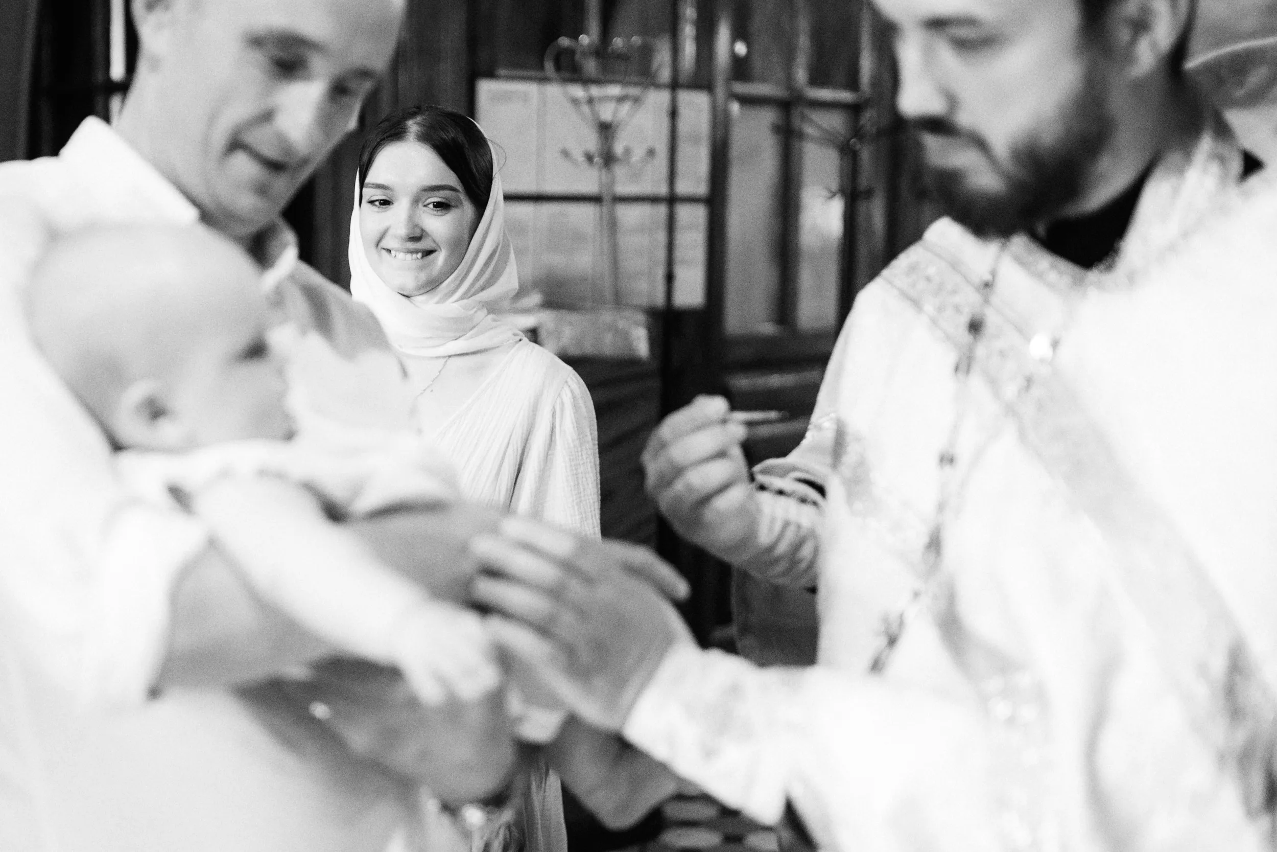 Таинство крещения Стефании — Церковь Рождества Пресвятой Богородицы в Образцово — фото 28