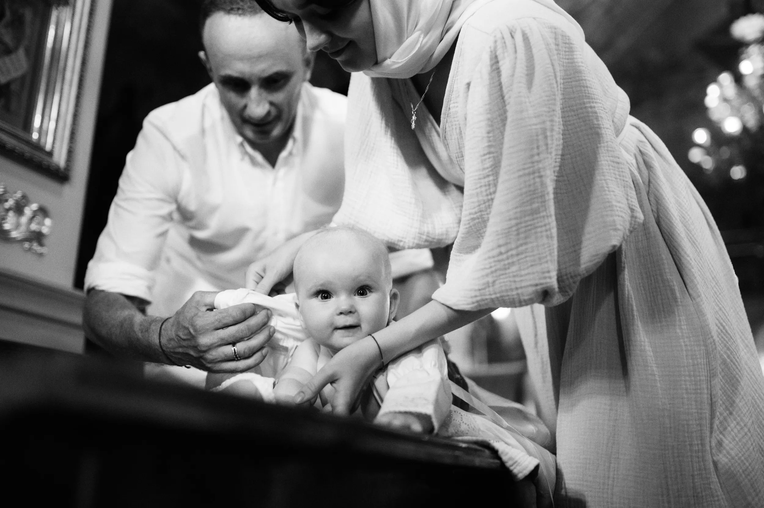 Таинство крещения Стефании — Церковь Рождества Пресвятой Богородицы в Образцово — фото 21