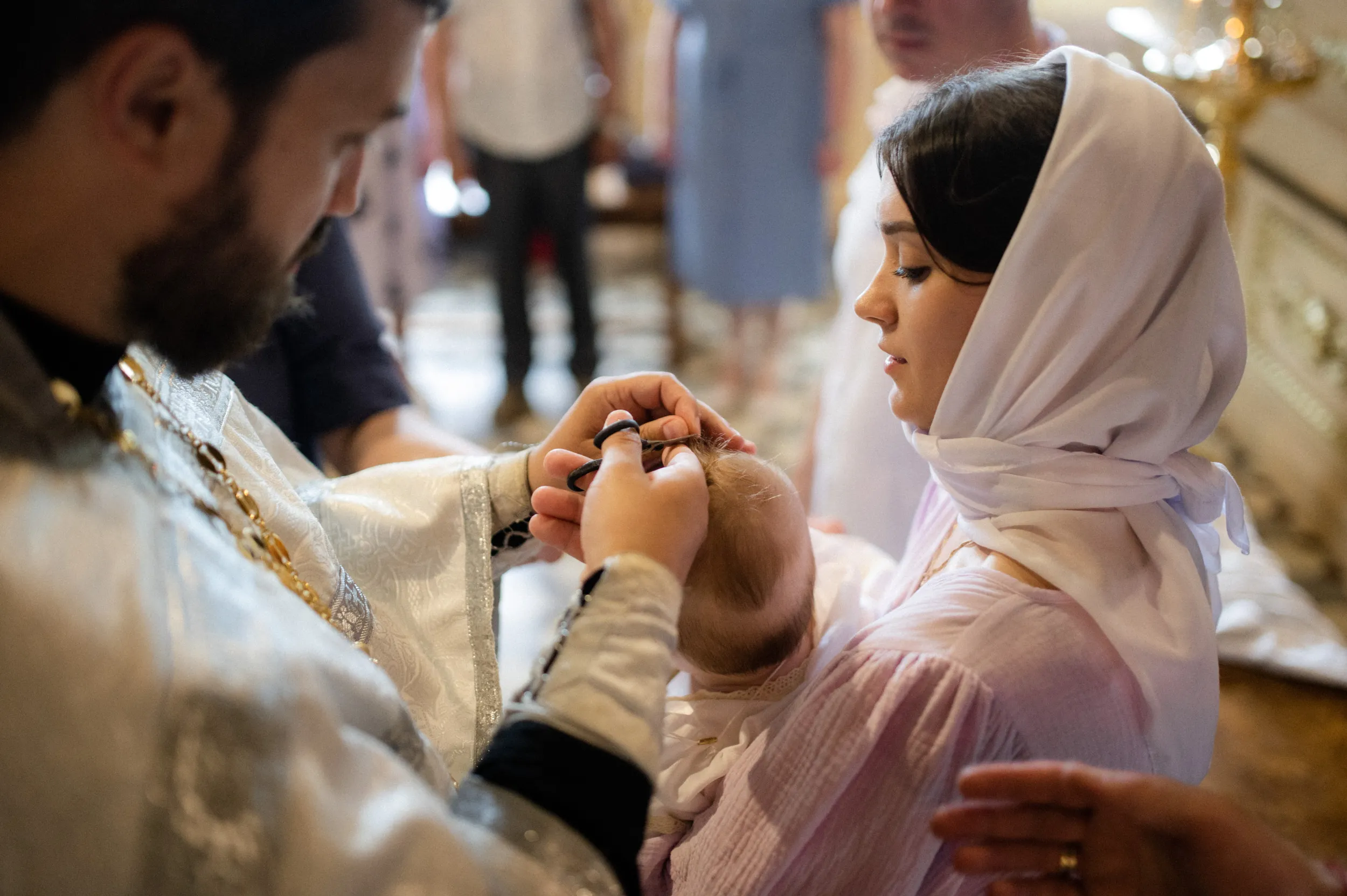 Таинство крещения Стефании — Церковь Рождества Пресвятой Богородицы в Образцово — фото 10