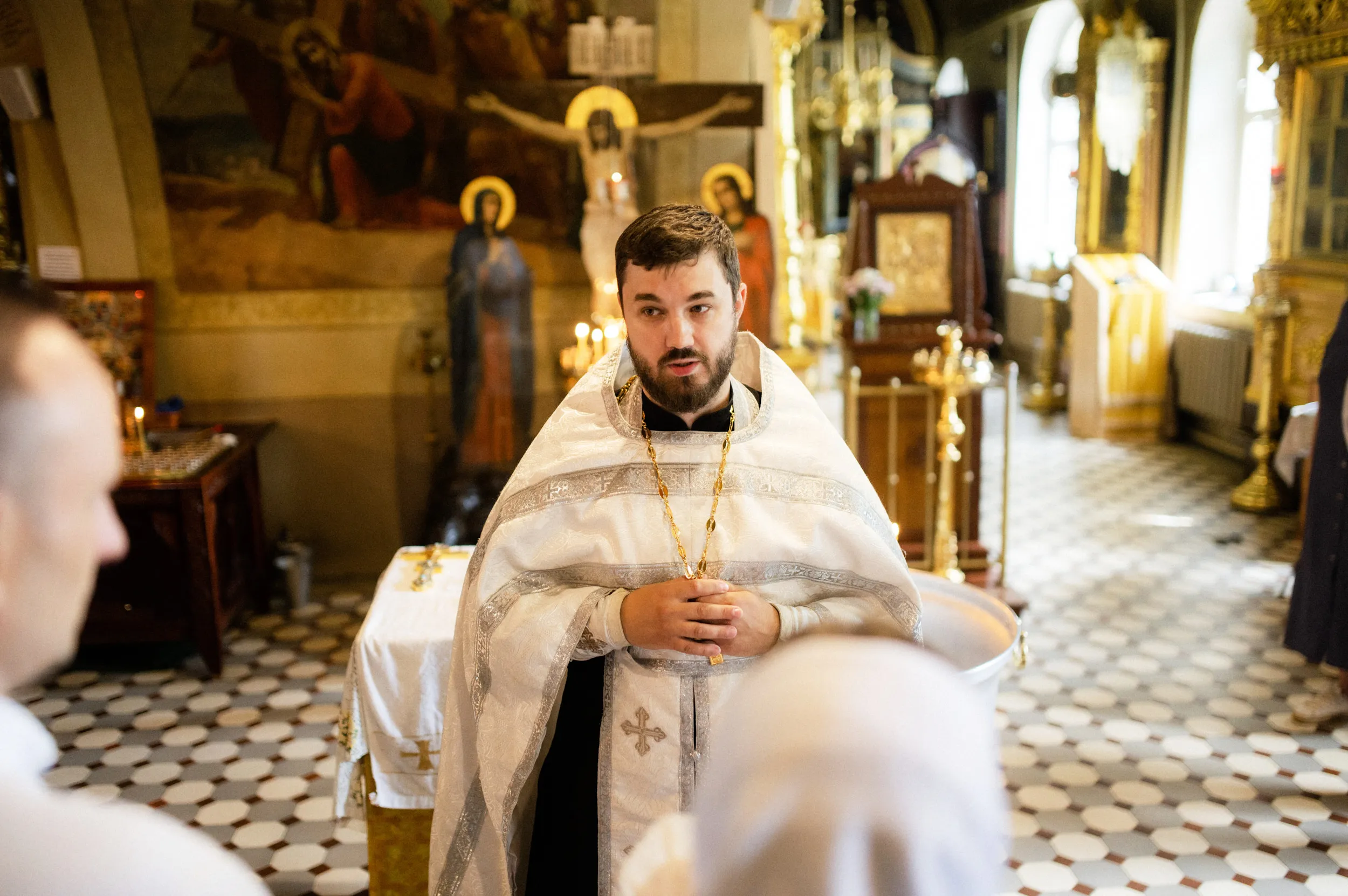 Таинство крещения Стефании — Церковь Рождества Пресвятой Богородицы в Образцово — фото 9