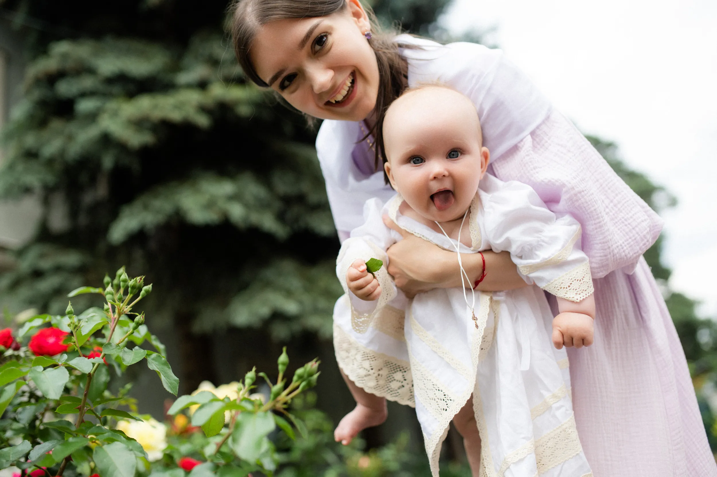 Таинство крещения Стефании — Церковь Рождества Пресвятой Богородицы в Образцово — фото 4