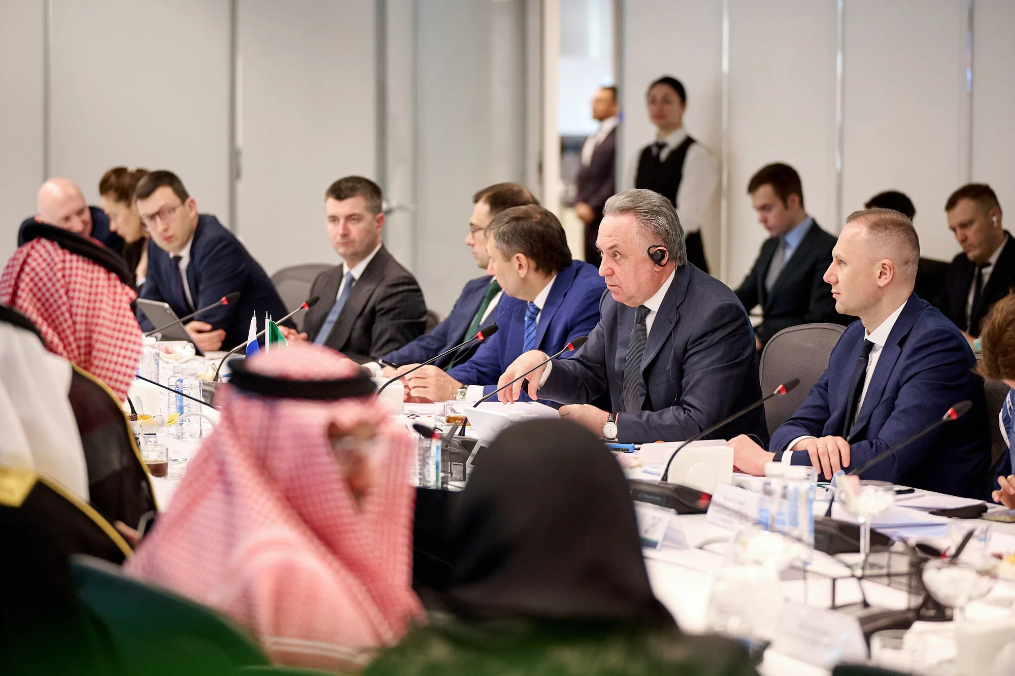 Официальный визит делегации Саудовской Аравии: живой репортаж в категории Деловые события, Москва.